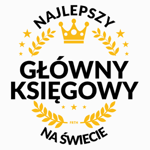 Najlepszy Główny Księgowy Na Świecie - Poduszka Biała