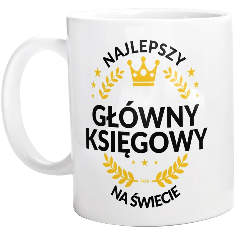 Najlepszy Główny Księgowy Na Świecie - Kubek Biały