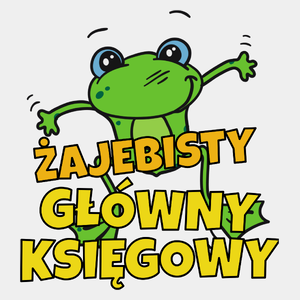 Żajebisty Główny Księgowy - Męska Koszulka Biała