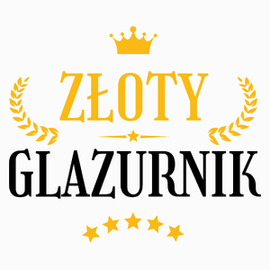 Złoty Glazurnik - Poduszka Biała