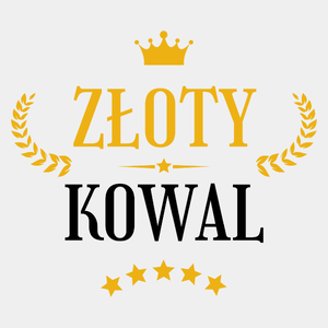 Złoty Kowal - Męska Koszulka Biała