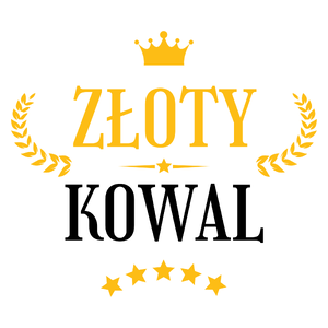 Złoty Kowal - Kubek Biały