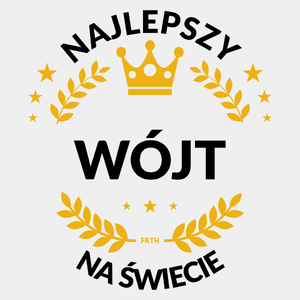 Najlepszy Wójt Na Świecie - Męska Koszulka Biała