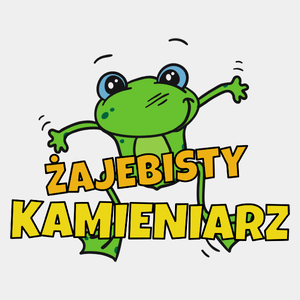 Żajebisty Kamieniarz - Męska Koszulka Biała