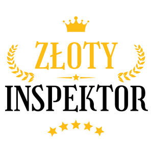 Złoty Inspektor - Kubek Biały