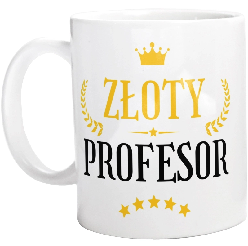 Złoty Profesor - Kubek Biały