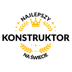 Najlepszy Konstruktor Na Świecie - Kubek Biały