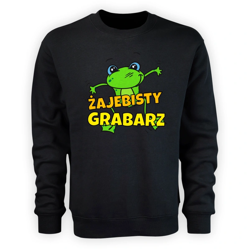 Żajebisty Grabarz - Męska Bluza Czarna