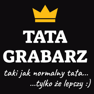 Tata Grabarz Lepszy - Męska Bluza Czarna