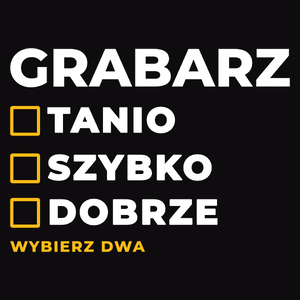 Szybko Tanio Dobrze Grabarz - Męska Bluza Czarna