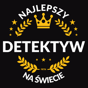 Najlepszy Detektyw Na Świecie - Męska Koszulka Czarna