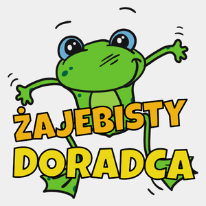 Żajebisty Doradca - Męska Koszulka Biała