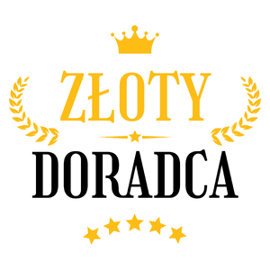 Złoty Doradca - Kubek Biały