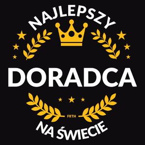 Najlepszy Doradca Na Świecie - Męska Koszulka Czarna