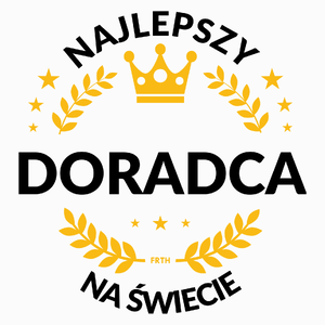 Najlepszy Doradca Na Świecie - Poduszka Biała