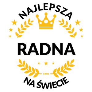 Najlepsza Radna Na Świecie - Kubek Biały