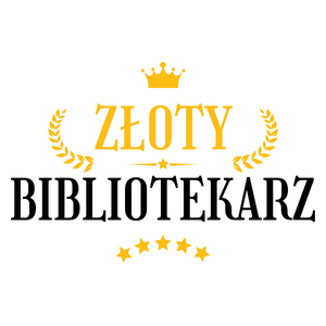 Złoty Bibliotekarz - Kubek Biały