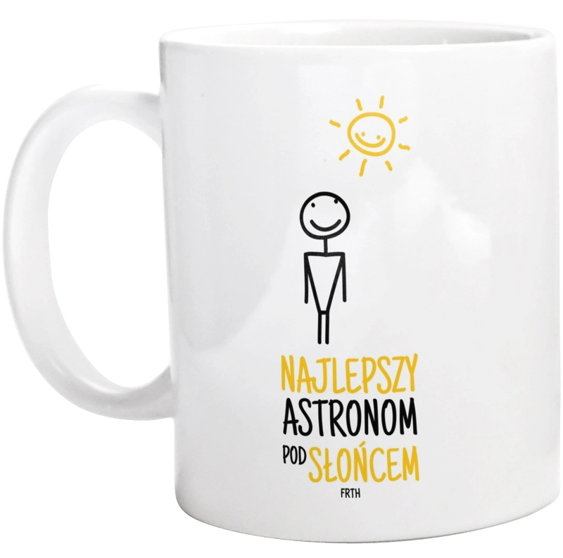 Najlepszy Astronom Pod Słońcem - Kubek Biały