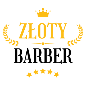 Złoty Barber - Kubek Biały