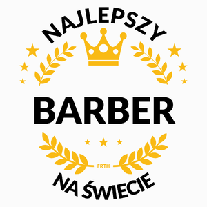 Najlepszy Barber Na Świecie - Poduszka Biała