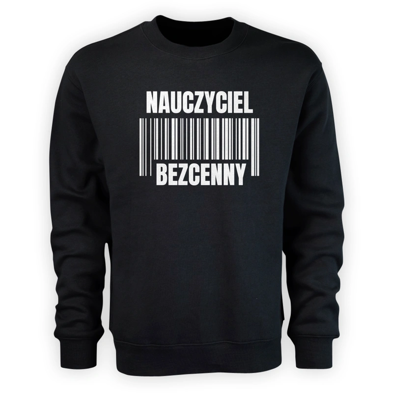 Nauczyciel Bezcenny - Męska Bluza Czarna