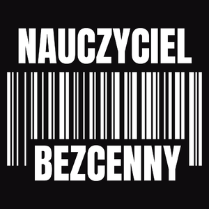 Nauczyciel Bezcenny - Męska Bluza Czarna