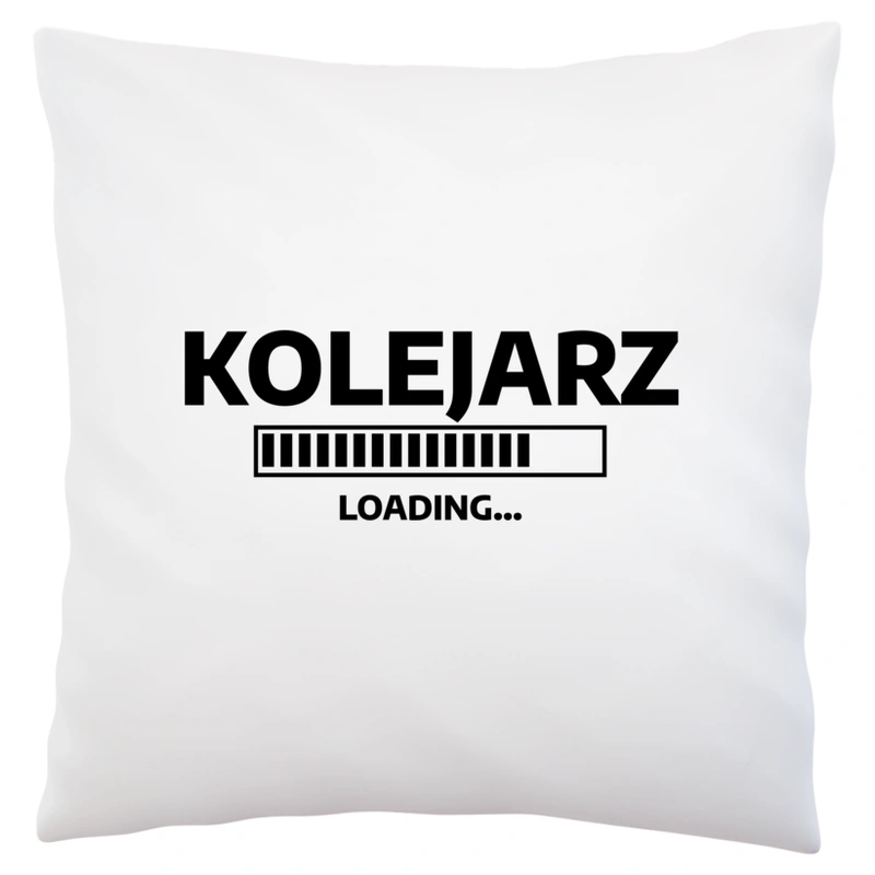 Kolejarz Loading - Poduszka Biała