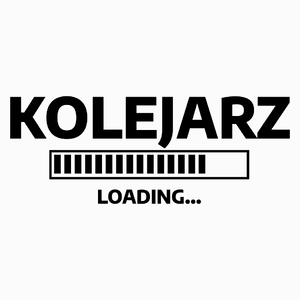 Kolejarz Loading - Poduszka Biała