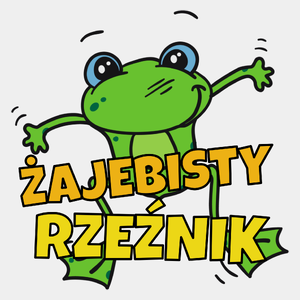 Żajebisty Rzeźnik - Męska Koszulka Biała