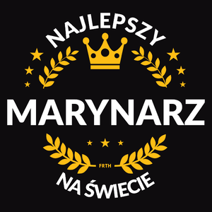 Najlepszy Marynarz Na Świecie - Męska Koszulka Czarna