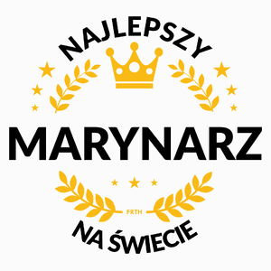 Najlepszy Marynarz Na Świecie - Poduszka Biała