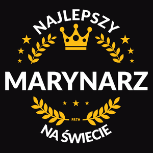 Najlepszy Marynarz Na Świecie - Męska Bluza z kapturem Czarna