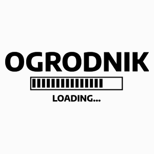 Ogrodnik Loading - Poduszka Biała