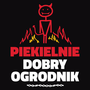 Piekielnie Dobry Ogrodnik - Męska Bluza Czarna