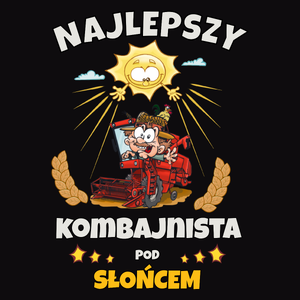 Najlepszy Kombajnista Pod Słońcem - Męska Bluza Czarna