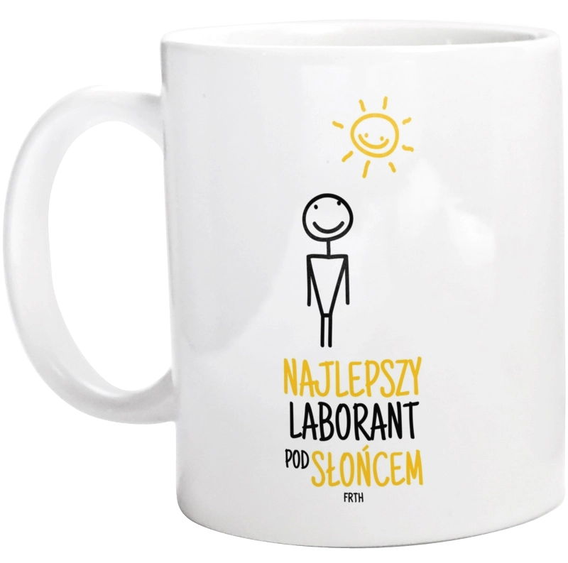 Najlepszy Laborant Pod Słońcem - Kubek Biały