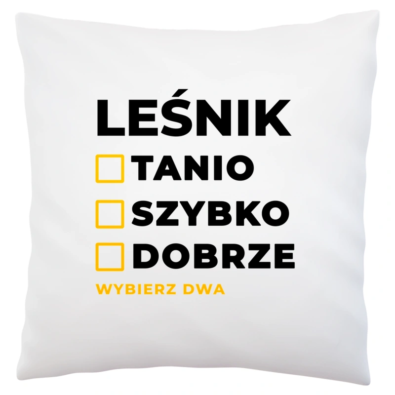 Szybko Tanio Dobrze Leśnik - Poduszka Biała