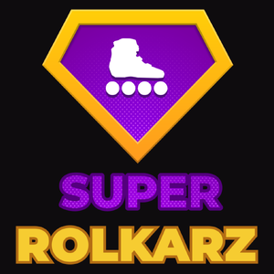 Super Rolkarz - Męska Bluza z kapturem Czarna