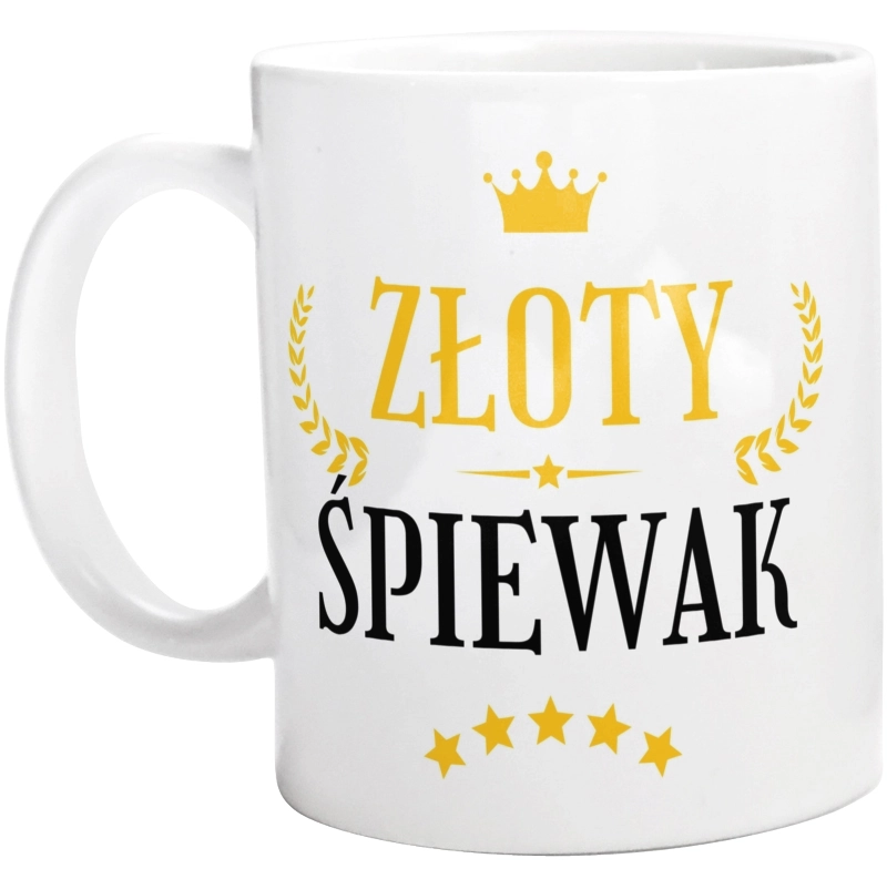 Złoty Śpiewak - Kubek Biały