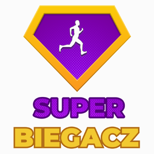 Super Biegacz - Poduszka Biała