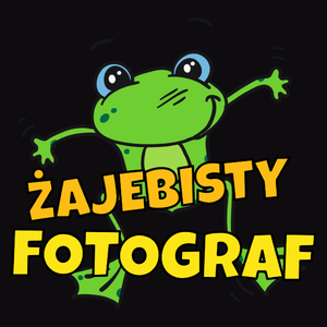 Żajebisty Fotograf - Męska Bluza Czarna