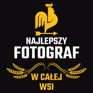 Najlepszy fotograf w całej wsi - Męska Bluza Czarna