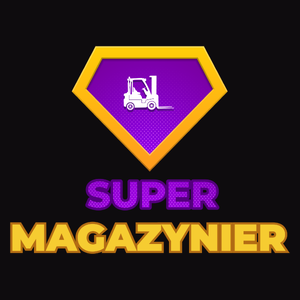 Super Magazynier - Męska Koszulka Czarna