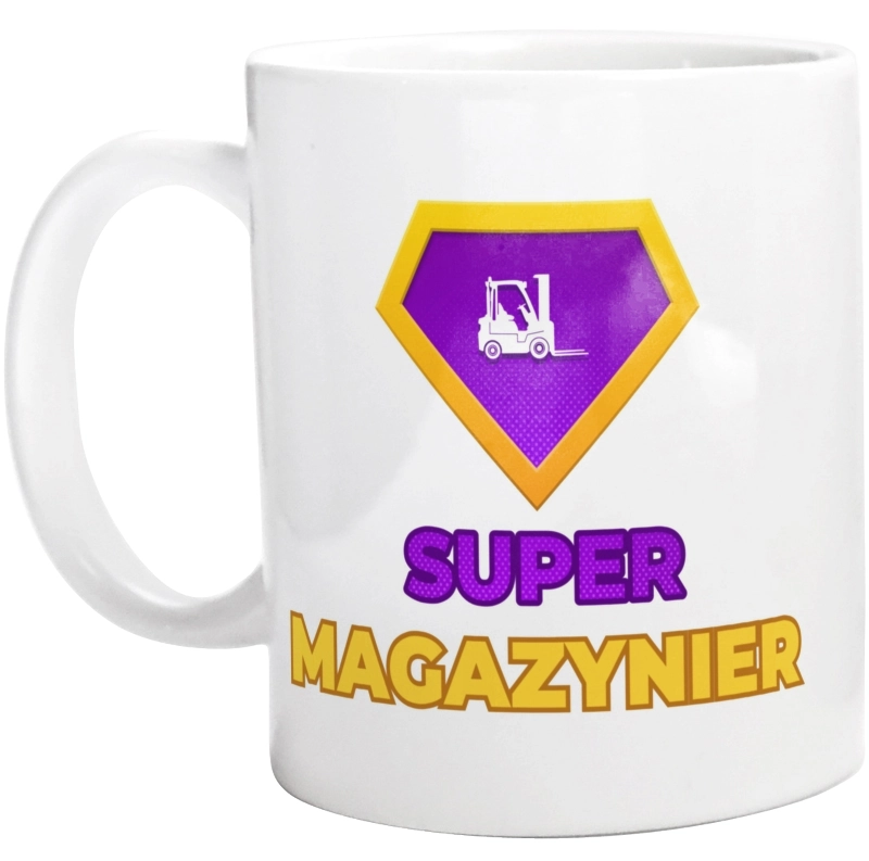 Super Magazynier - Kubek Biały