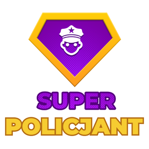 Super Policjant - Kubek Biały