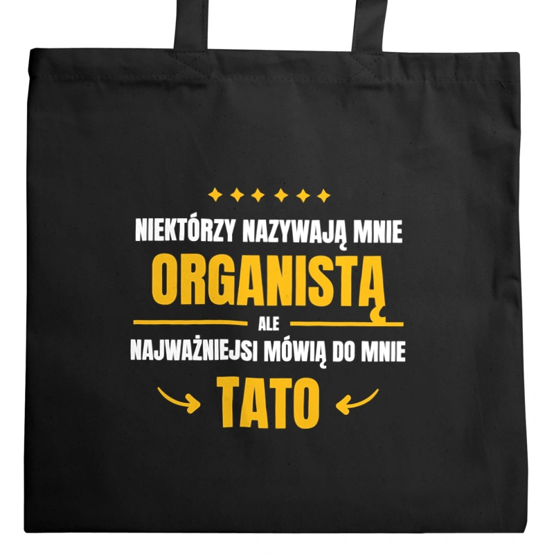 Tata Organista - Torba Na Zakupy Czarna