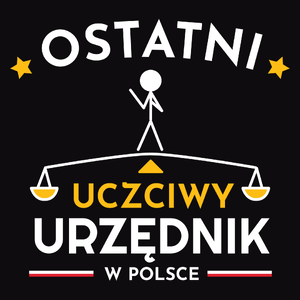 Ostatni uczciwy urzędnik w polsce - Męska Bluza Czarna