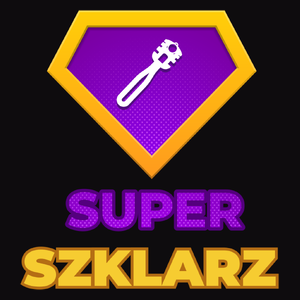 Super Szklarz - Męska Koszulka Czarna