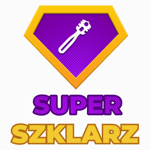 Super Szklarz - Poduszka Biała