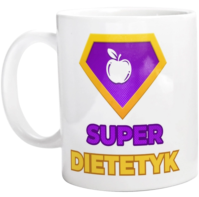 Super Dietetyk - Kubek Biały